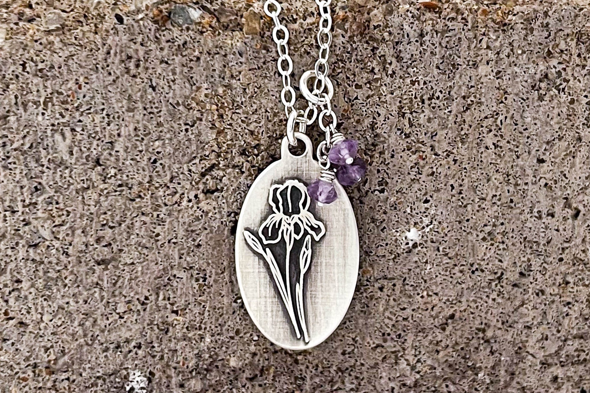 Iris Necklace (February)