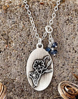 Morning Glory Necklace (September)