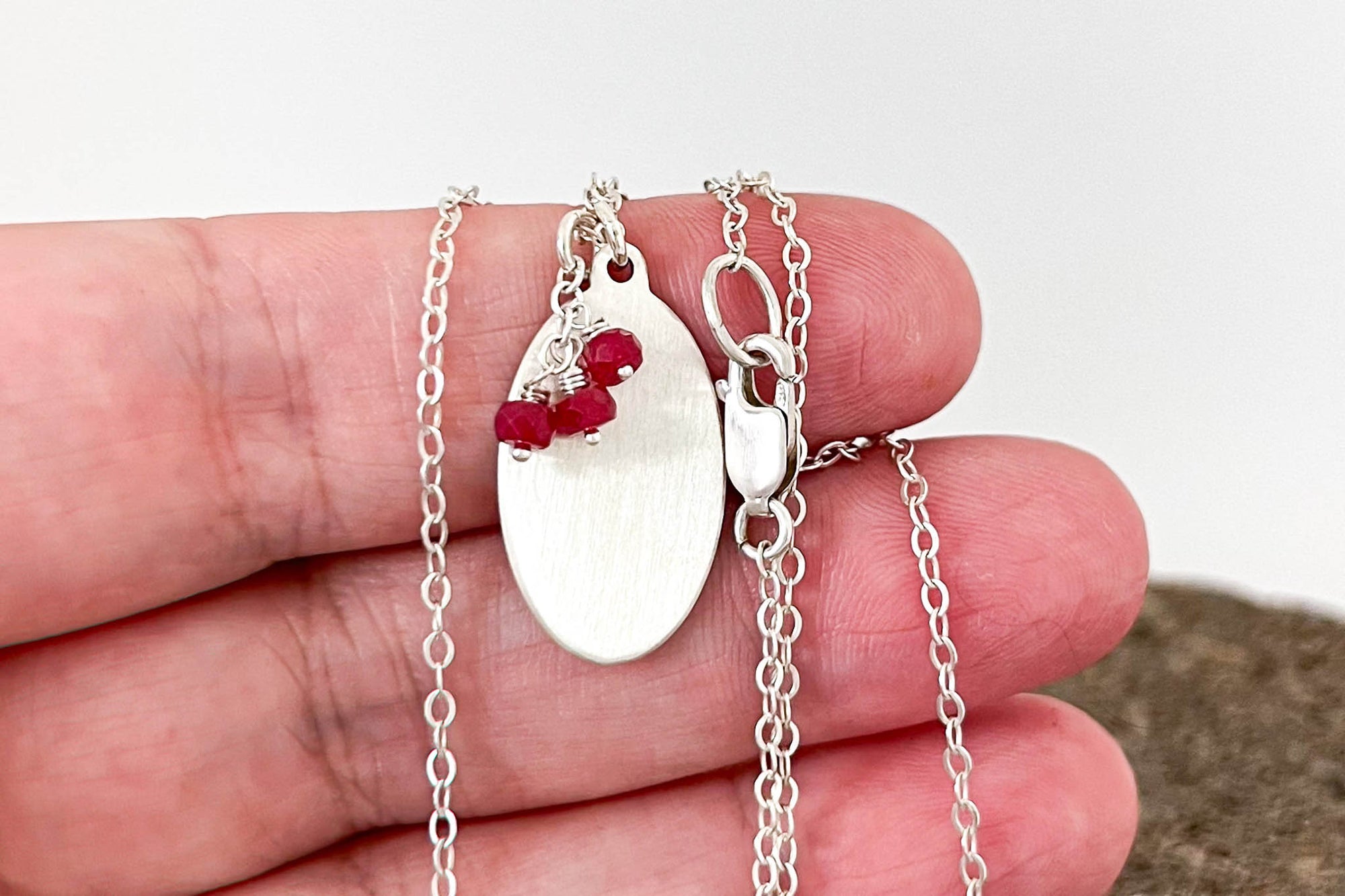 Water Lily Necklace (July)