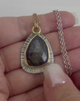 Sapphire Pendant 252