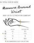 Taylor Bracelet | Sizing Guide | Scripted Jewelry