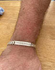 Benjamin Bracelet | Modeled Wrist Wear | Scripted Jewelry