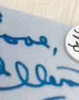 Madison Necklace | Tiny Round Handwriting Pendant | Engraved WIth Your Own Signatures, Doodles and Fingerprints | House of Jaco