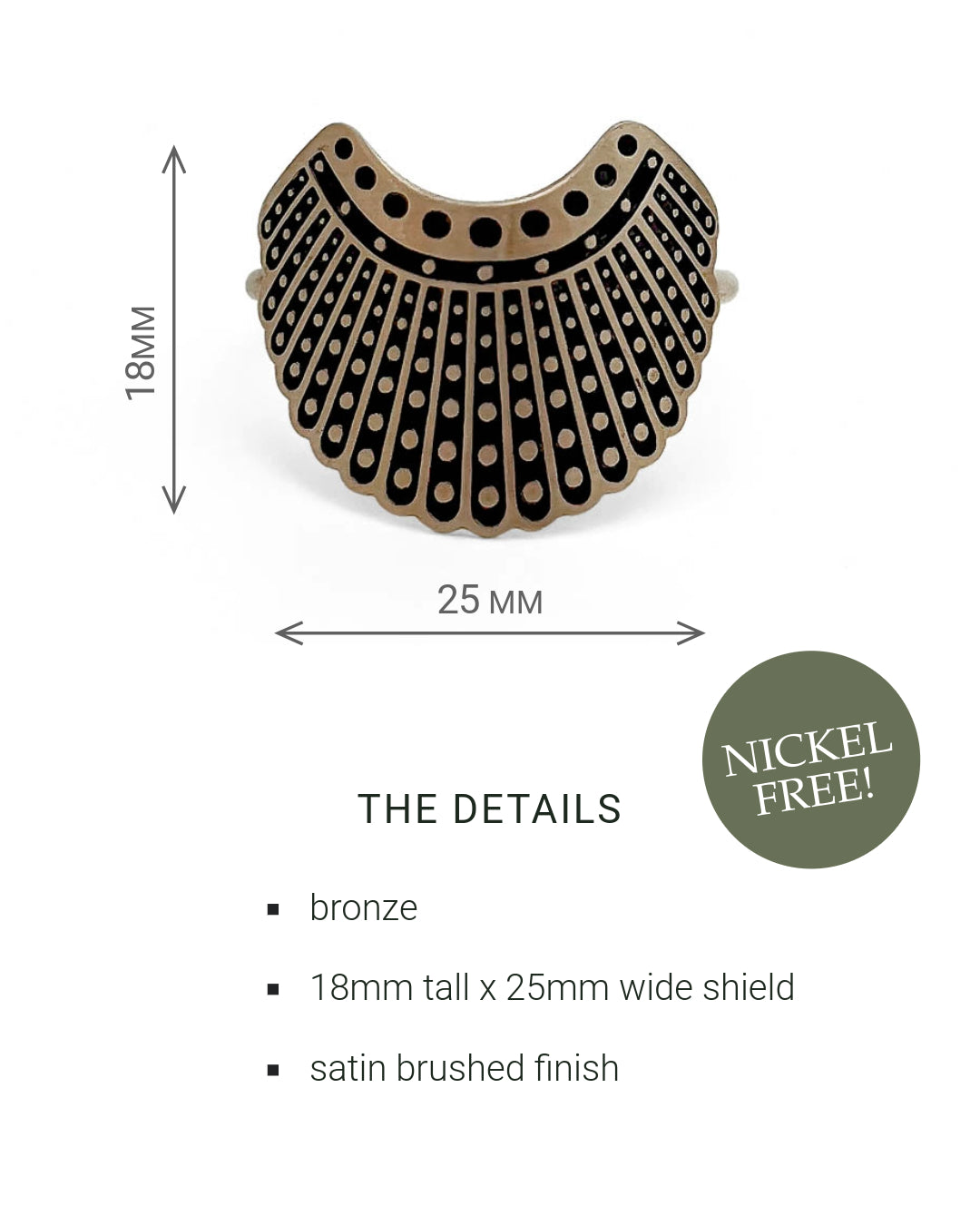 Women’s rights statement ring