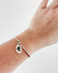 Callie Bracelet | Modeled Handwriting Jewelry | Scripted Jewelry 
