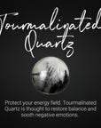 Sutton Bracelet - Tourmalinated Quartz